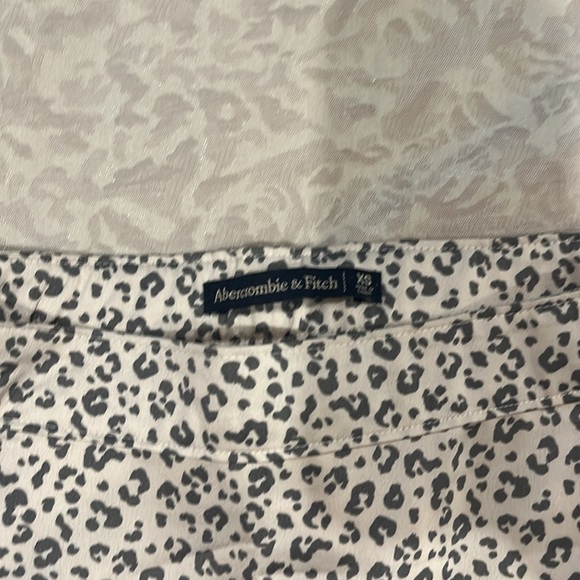 A&F satin cheetah midi skirt - Picture 2 of 2